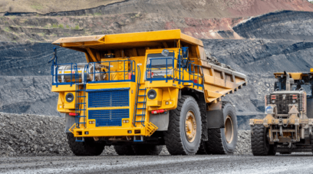 Mining Operation Vehicle