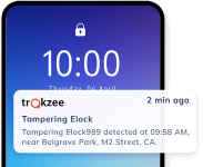 Elock instant alert