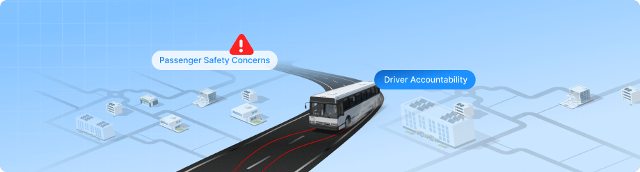 Driving Behavior Monitoring for Passenger Safety and Comfort Challenges