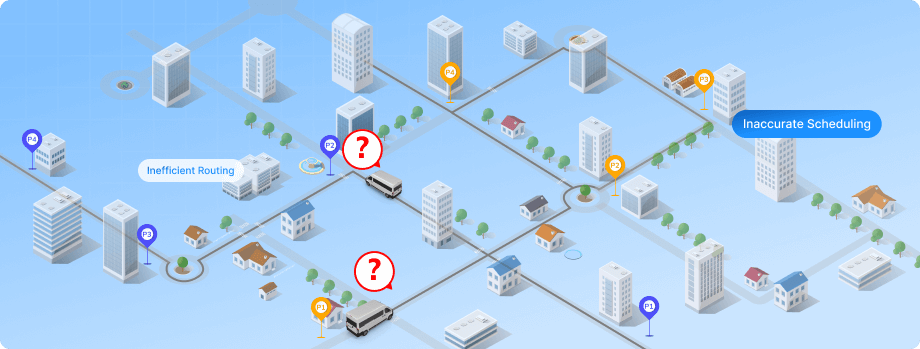 Employee Transport through Route Optimization Challenges
