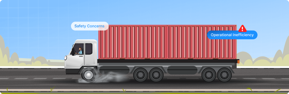 Improving Logistics Operations Through Driving Behavior Monitoring Challenges