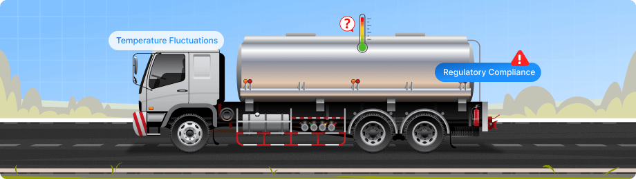 Temperature Monitoring for Dairy Distribution Challenges