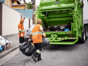 waste trailer mobile