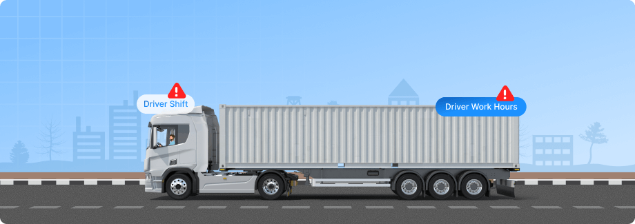 Tracking Driver Hours and Shifts in Logistics Challenges