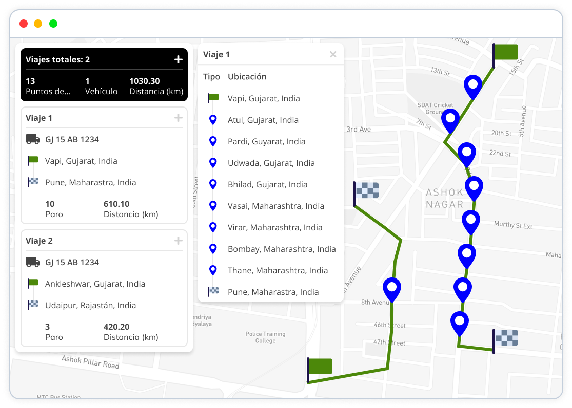 Planificación de Rutas Automatizada