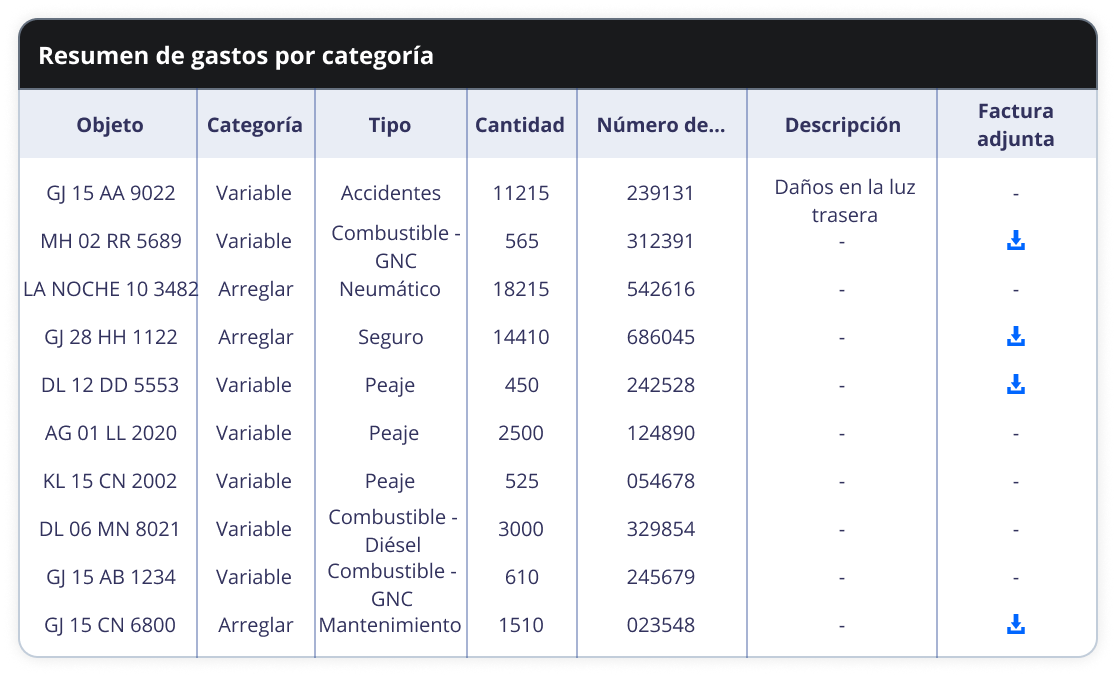 Categorización de Gastos Simplificada