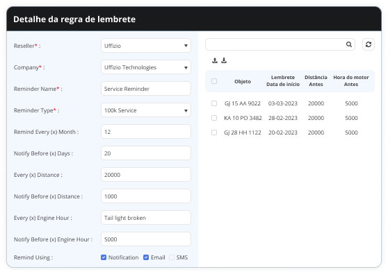 Agendar Manutenção