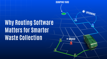 Routing software for smart waste