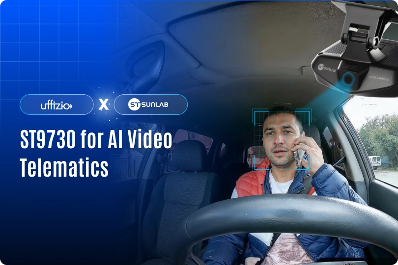 uffizio+STsunlab Integration for AI video telematics