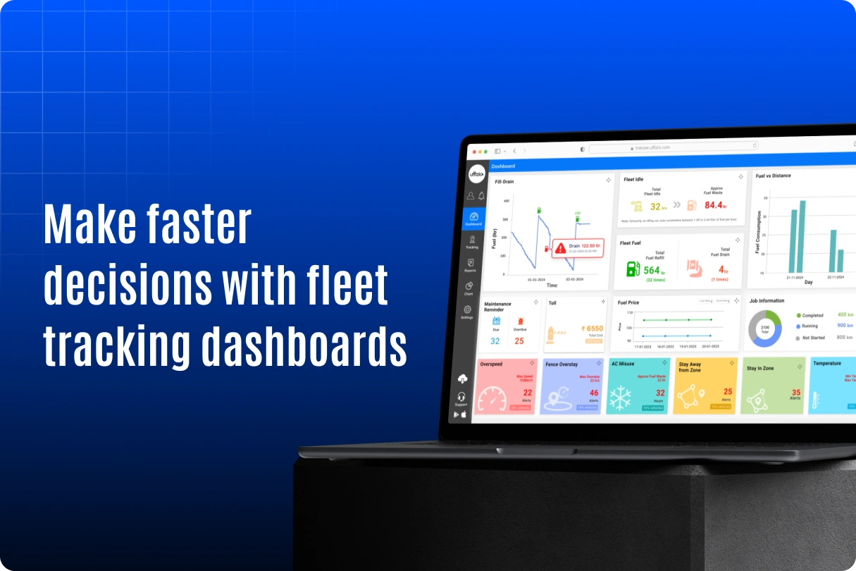 Make faster decision with fleet dashboard