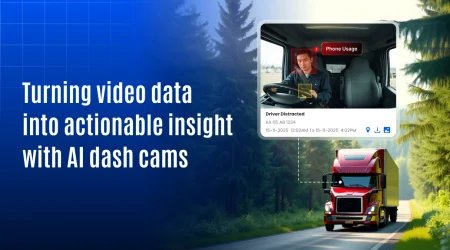 Video data into actionable insight with AI dashcams
