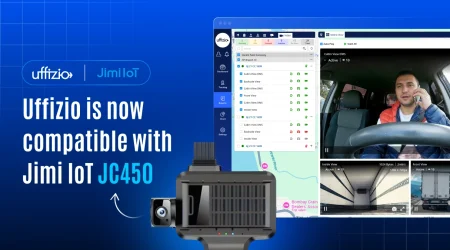 Uffizio compatible with jimi IoT JC 450