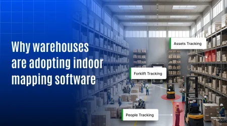 Warehousing adopting indoor mapping software