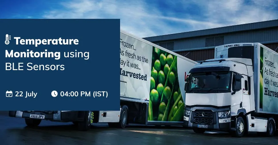 Temperature Monitoring using BLE Sensors