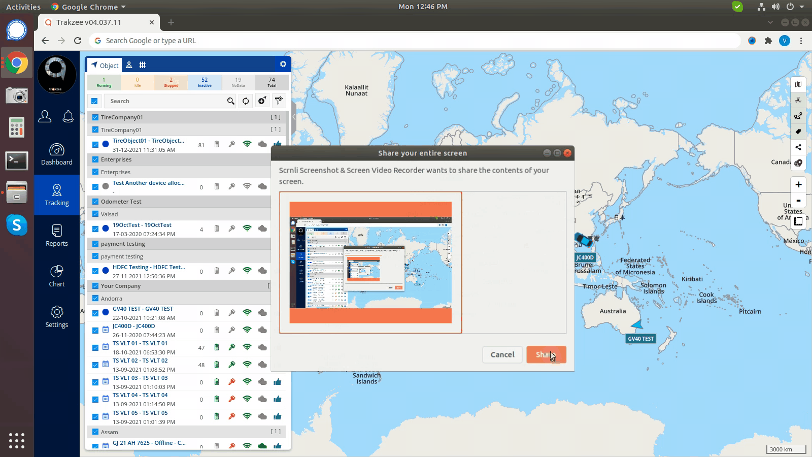 calculating fuel consumption