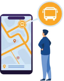 school bus vector image