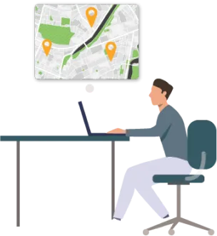 school bus vector image