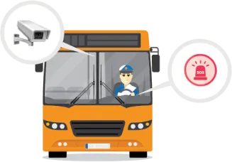 school bus vector image