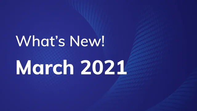 Let us bring you up to date!