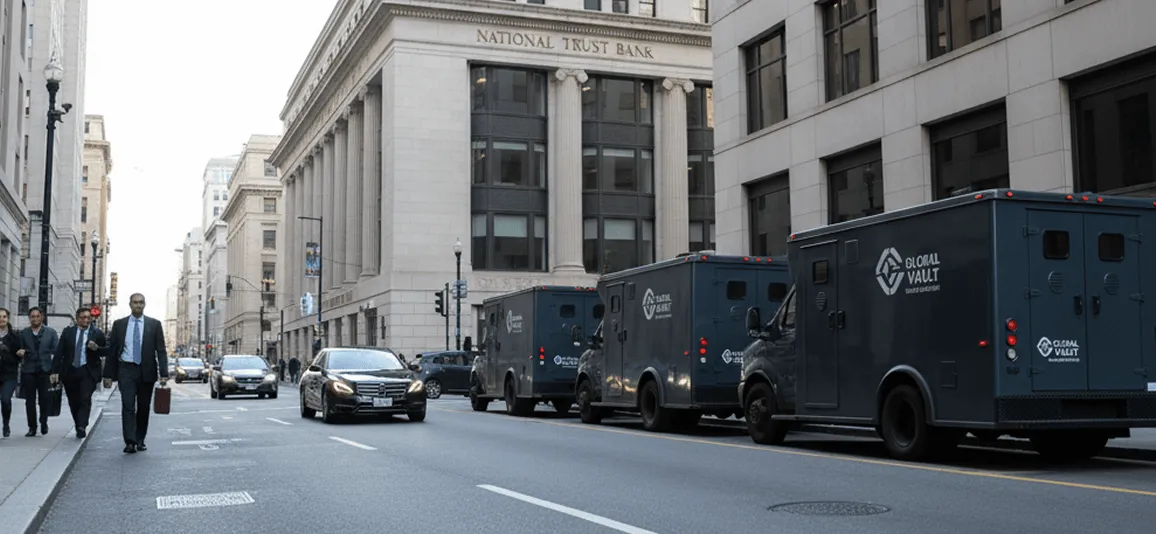 Safe Cash Transport with E-Lock