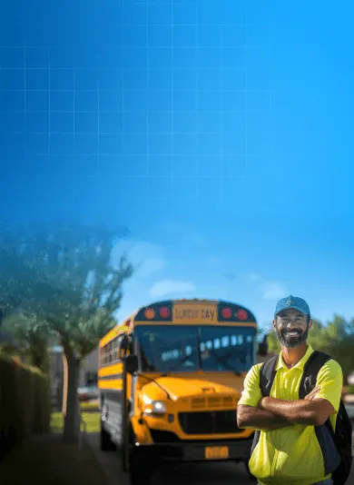 Safety and Security in School Bus Monitoring with DMS