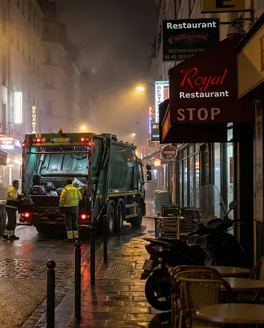 Restaurant waste collection