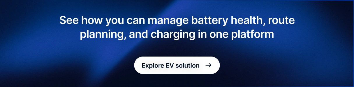 Manage every EV activity from one platform