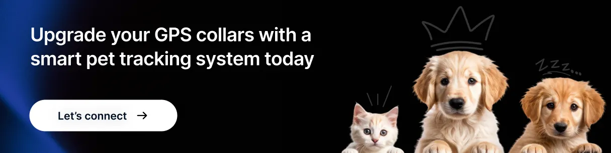 Upgrade your GPS collars with pet tracking system