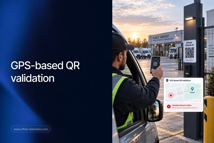 How Trakzee Uses GPS to Verify QR Driver Check-Ins