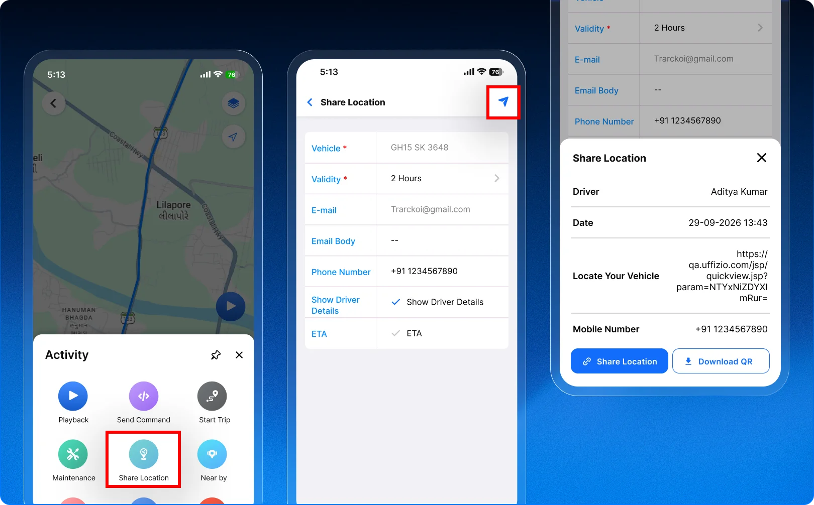 1.4 Share live vehicle locations with a simple QR code.webp