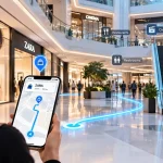 Improving visitor navigation in large malls with indoor tracking